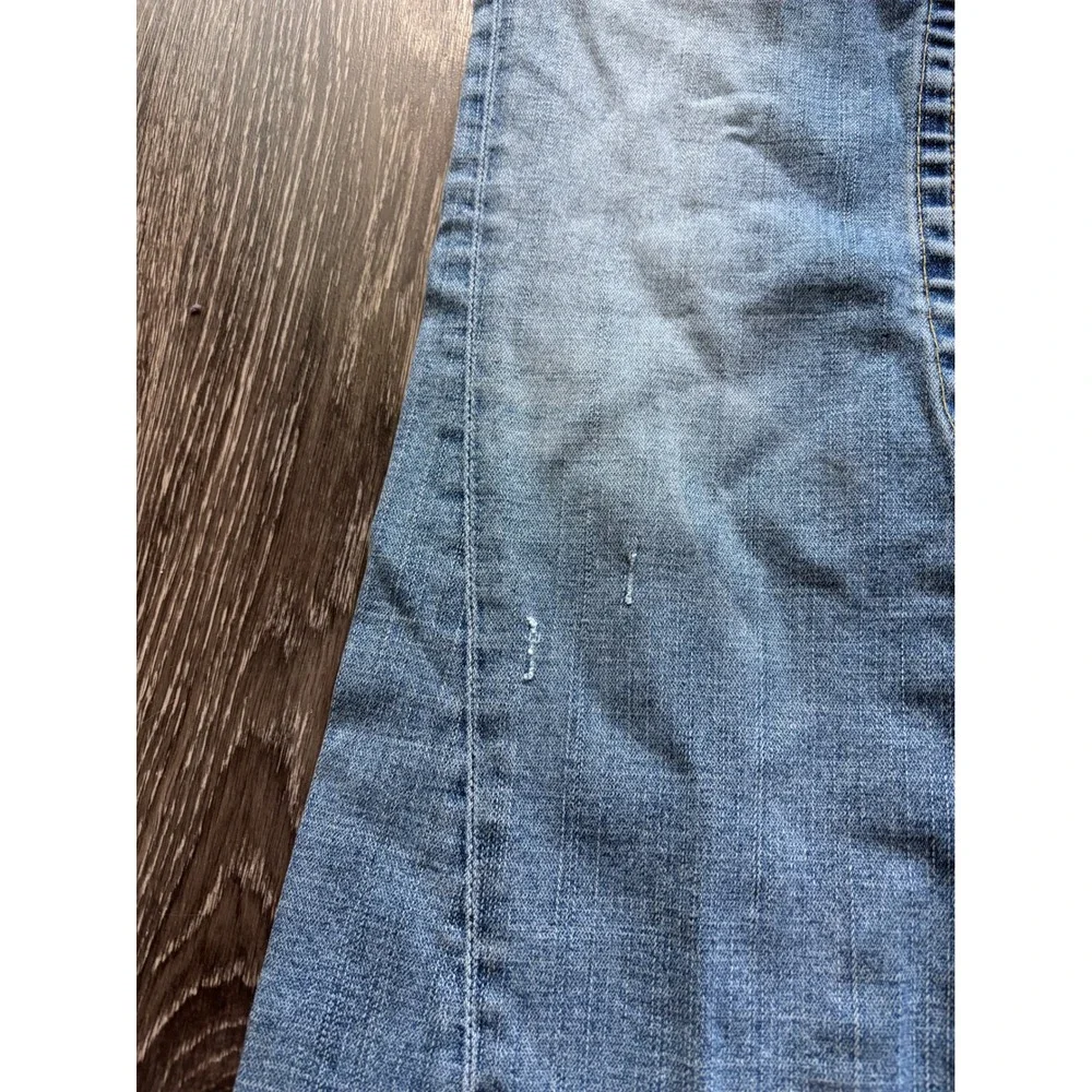 True Religion Joey Flare Bootcut Honeycomb Fade Jeans Size 31